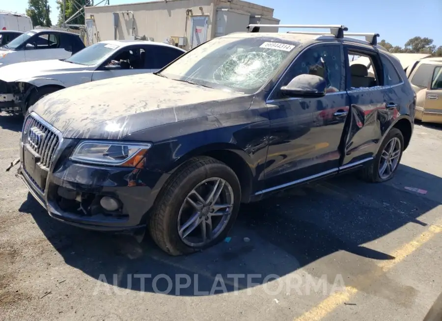 AUDI Q5 PREMIUM 2017 vin WA1L2AFP5HA005843 from auto auction Copart