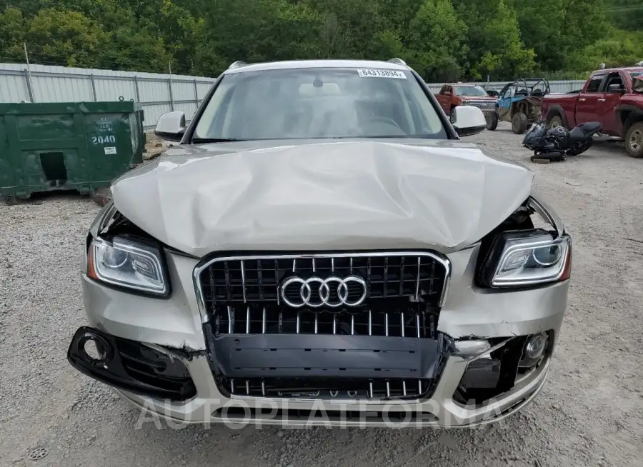 AUDI Q5 PREMIUM 2016 vin WA1L2AFP9GA005858 from auto auction Copart