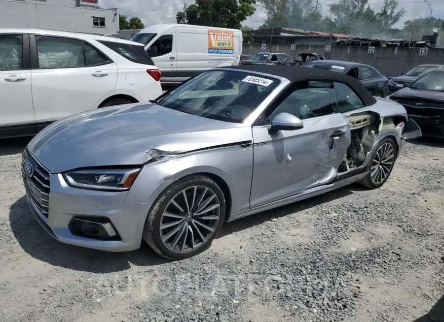 AUDI A5 PRESTIG 2018 vin WAU2NGF55JN012720 from auto auction Copart