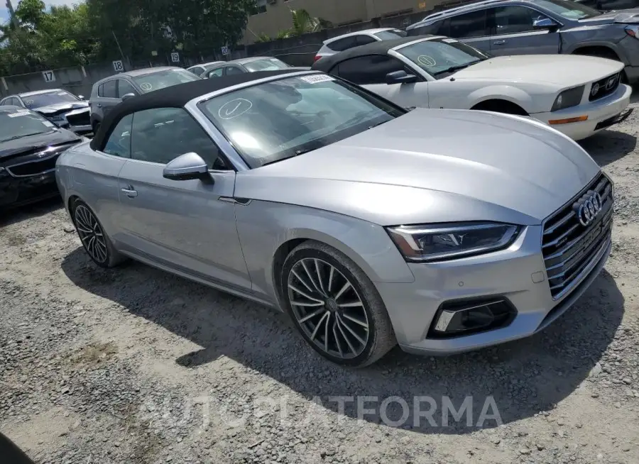 AUDI A5 PRESTIG 2018 vin WAU2NGF55JN012720 from auto auction Copart