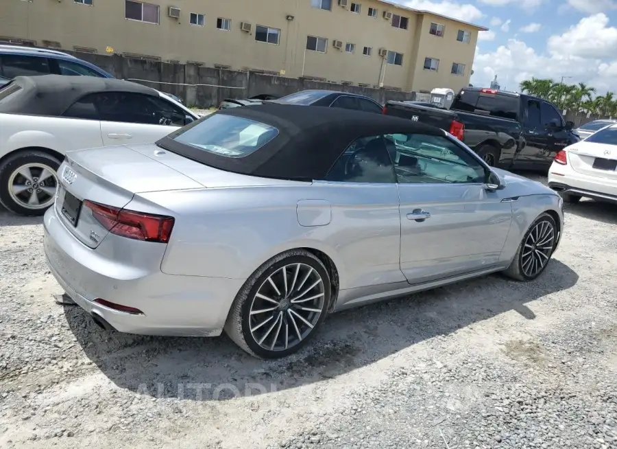 AUDI A5 PRESTIG 2018 vin WAU2NGF55JN012720 from auto auction Copart