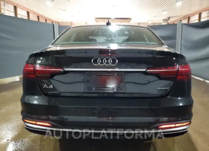 AUDI A4 PREMIUM 2022 vin WAUEAAF42NN015240 from auto auction Copart