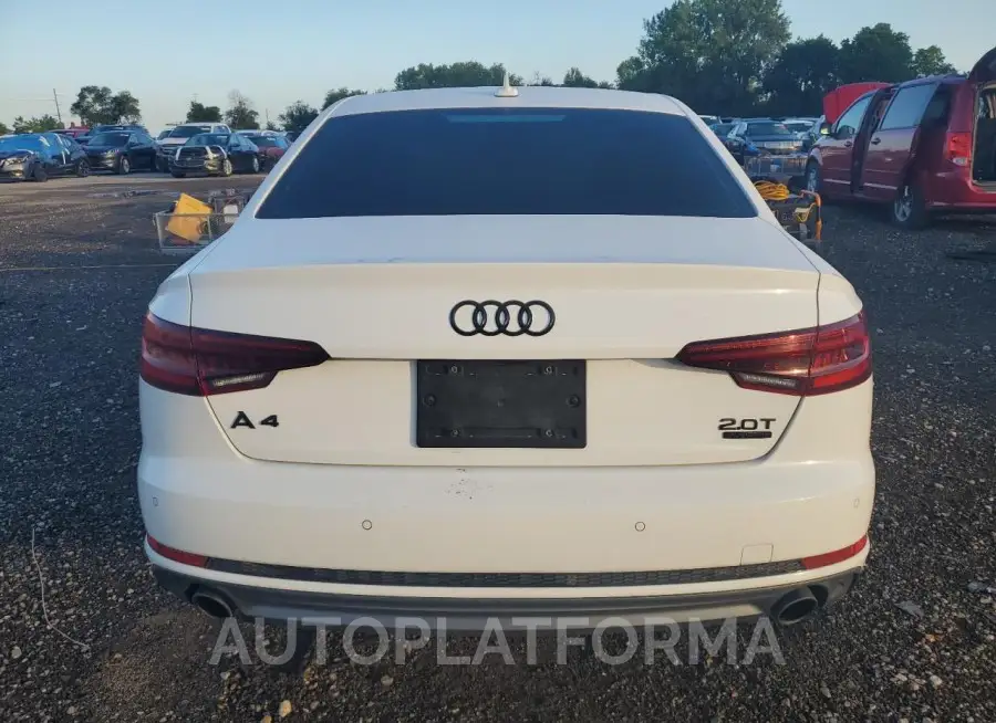 AUDI A4 PREMIUM 2018 vin WAUENAF42JA187404 from auto auction Copart