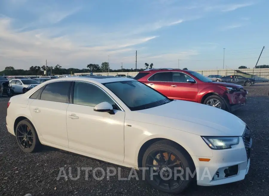 AUDI A4 PREMIUM 2018 vin WAUENAF42JA187404 from auto auction Copart