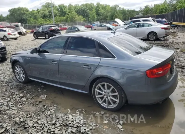 AUDI A4 PREMIUM 2015 vin WAUFFAFL5FN001878 from auto auction Copart