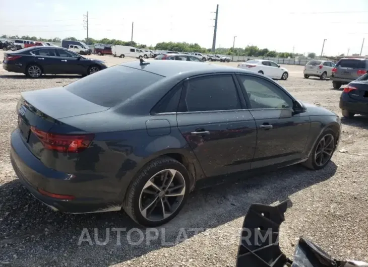 AUDI A4 PREMIUM 2019 vin WAUGMAF40KN017810 from auto auction Copart