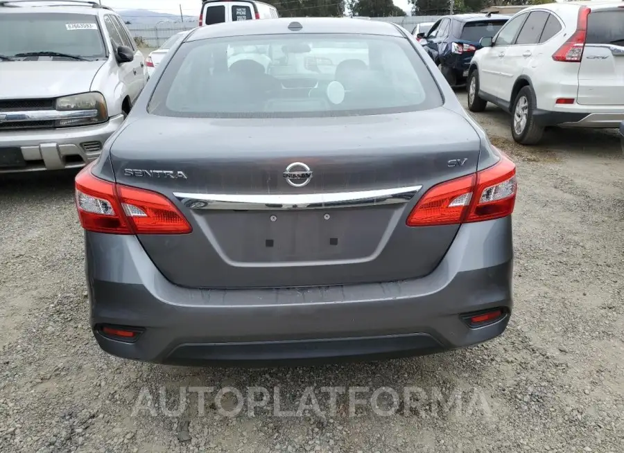 NISSAN SENTRA S 2017 vin 3N1AB7AP6HY387483 from auto auction Copart