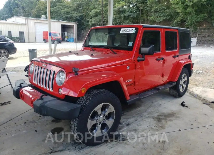 JEEP WRANGLER U 2017 vin 1C4BJWEG2HL545111 from auto auction Copart