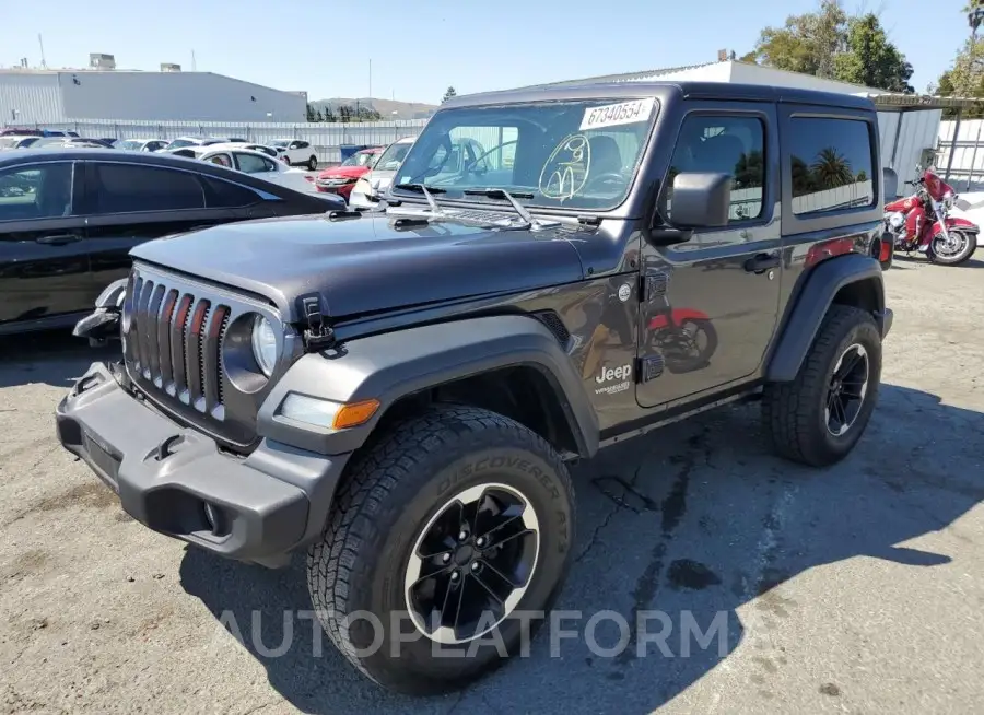 JEEP WRANGLER S 2018 vin 1C4GJXAG0JW161804 from auto auction Copart