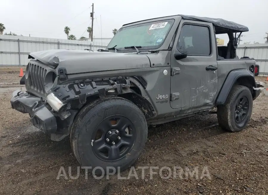 JEEP WRANGLER S 2020 vin 1C4GJXAGXLW185899 from auto auction Copart