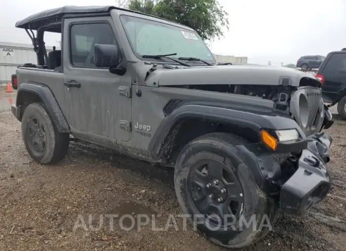 JEEP WRANGLER S 2020 vin 1C4GJXAGXLW185899 from auto auction Copart