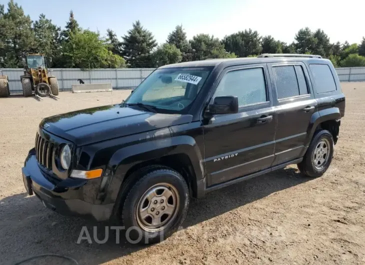 JEEP PATRIOT SP 2016 vin 1C4NJRBB0GD614295 from auto auction Copart