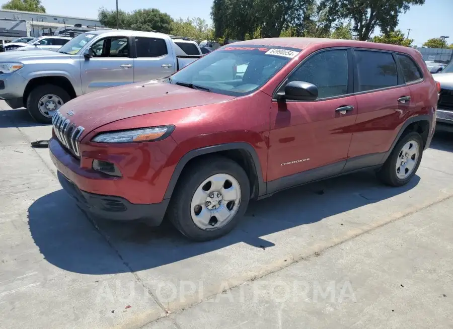 JEEP CHEROKEE S 2015 vin 1C4PJLAB4FW660528 from auto auction Copart