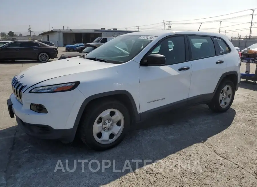 JEEP CHEROKEE S 2015 vin 1C4PJLAB5FW660893 from auto auction Copart