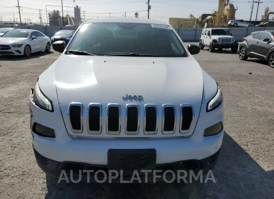 JEEP CHEROKEE S 2015 vin 1C4PJLAB5FW660893 from auto auction Copart