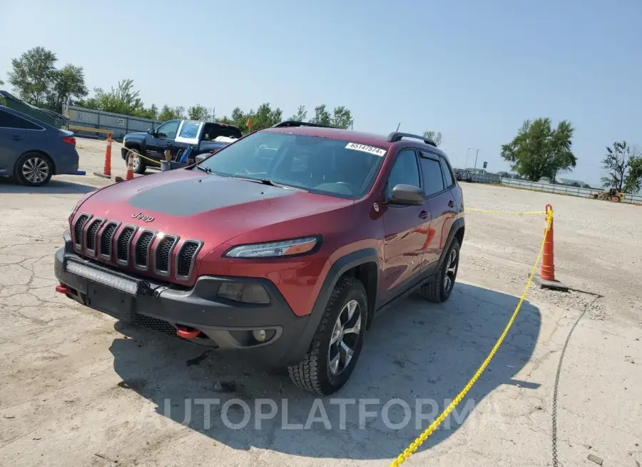 JEEP CHEROKEE T 2015 vin 1C4PJMBS9FW786405 from auto auction Copart