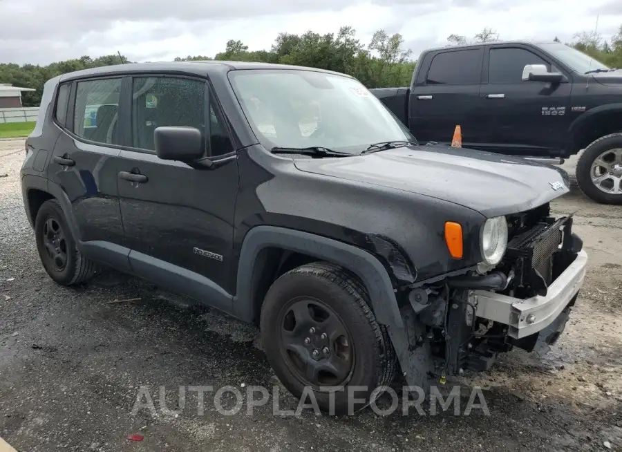 JEEP RENEGADE S 2017 vin ZACCJAAB5HPF80447 from auto auction Copart