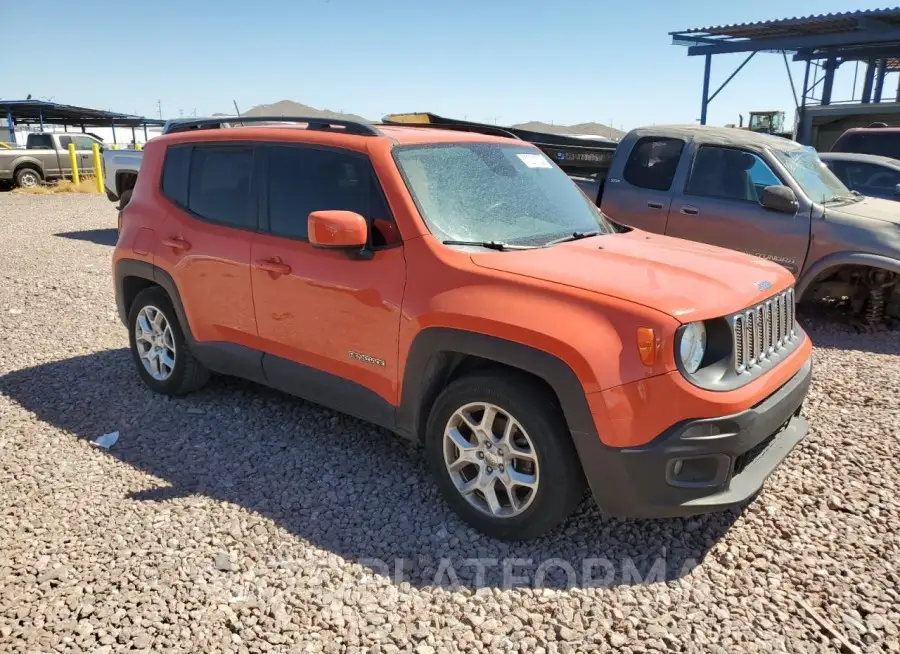 JEEP RENEGADE L 2016 vin ZACCJABT2GPE18555 from auto auction Copart