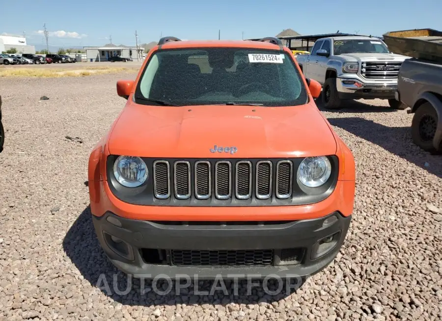 JEEP RENEGADE L 2016 vin ZACCJABT2GPE18555 from auto auction Copart