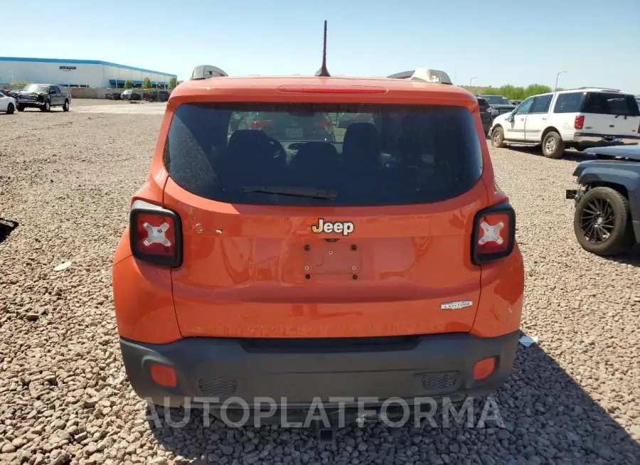 JEEP RENEGADE L 2016 vin ZACCJABT2GPE18555 from auto auction Copart