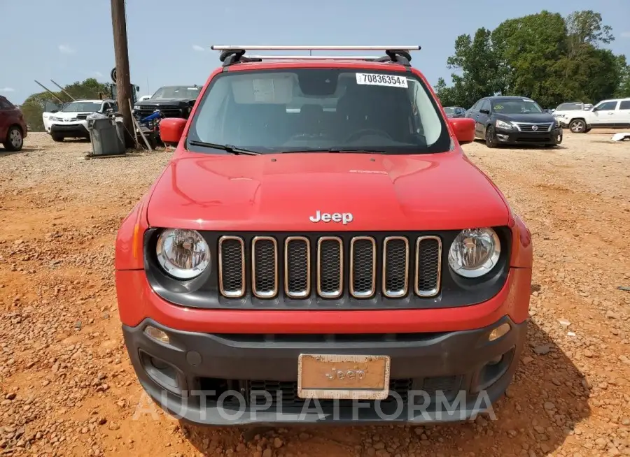 JEEP RENEGADE L 2016 vin ZACCJABT5GPD53698 from auto auction Copart