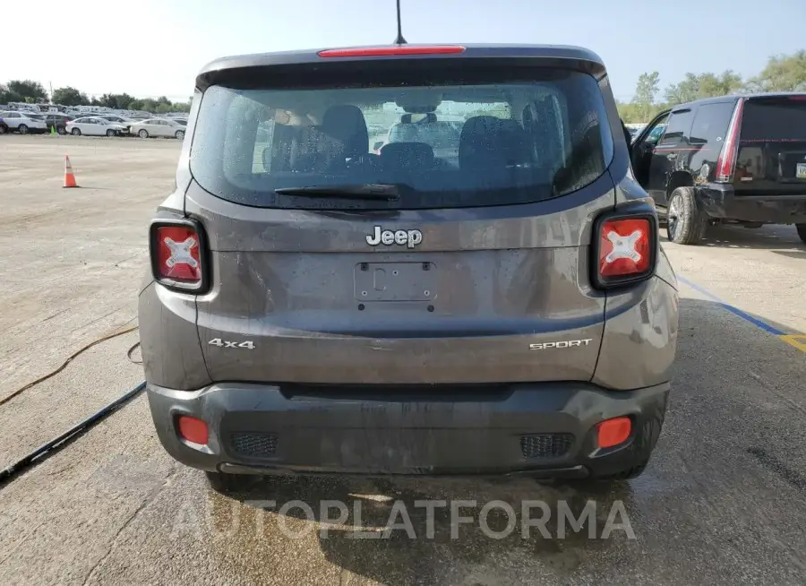 JEEP RENEGADE S 2017 vin ZACCJBAB7HPF24905 from auto auction Copart