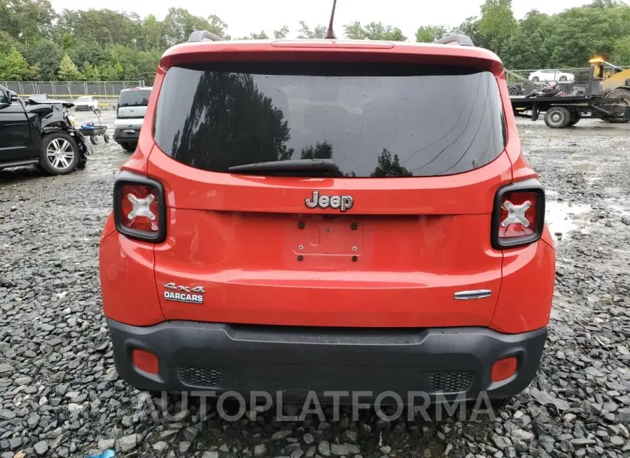 JEEP RENEGADE L 2016 vin ZACCJBBTXGPD54335 from auto auction Copart