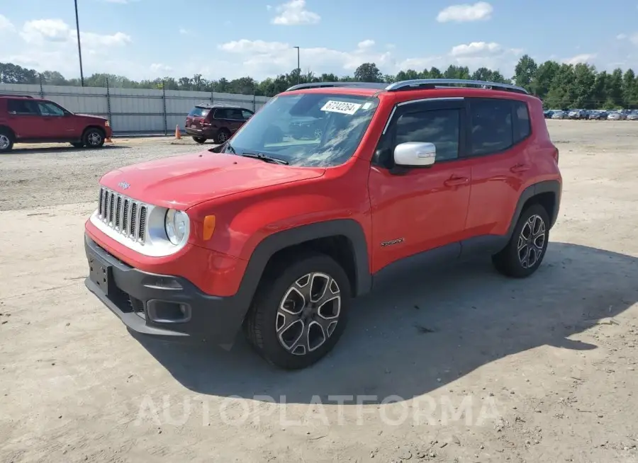 JEEP RENEGADE L 2015 vin ZACCJBDT4FPB84176 from auto auction Copart