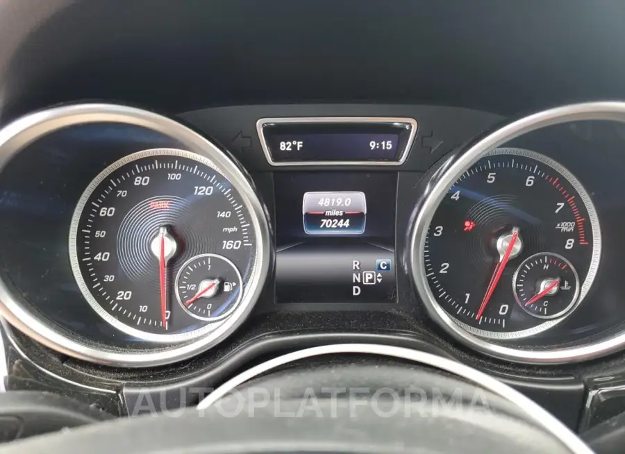 MERCEDES-BENZ GLE 350 4M 2018 vin 4JGDA5HB0JB179109 from auto auction Copart