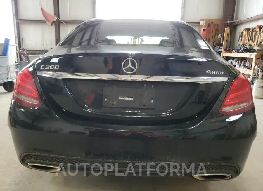 MERCEDES-BENZ C 300 4MAT 2015 vin 55SWF4KB0FU035502 from auto auction Copart