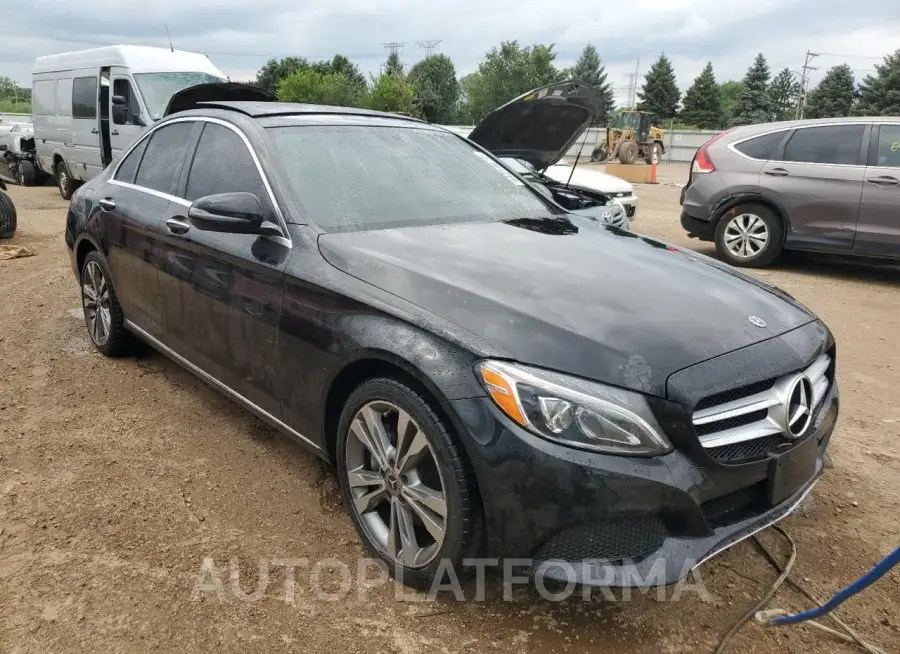 MERCEDES-BENZ C 300 4MAT 2018 vin 55SWF4KB3JU243821 from auto auction Copart