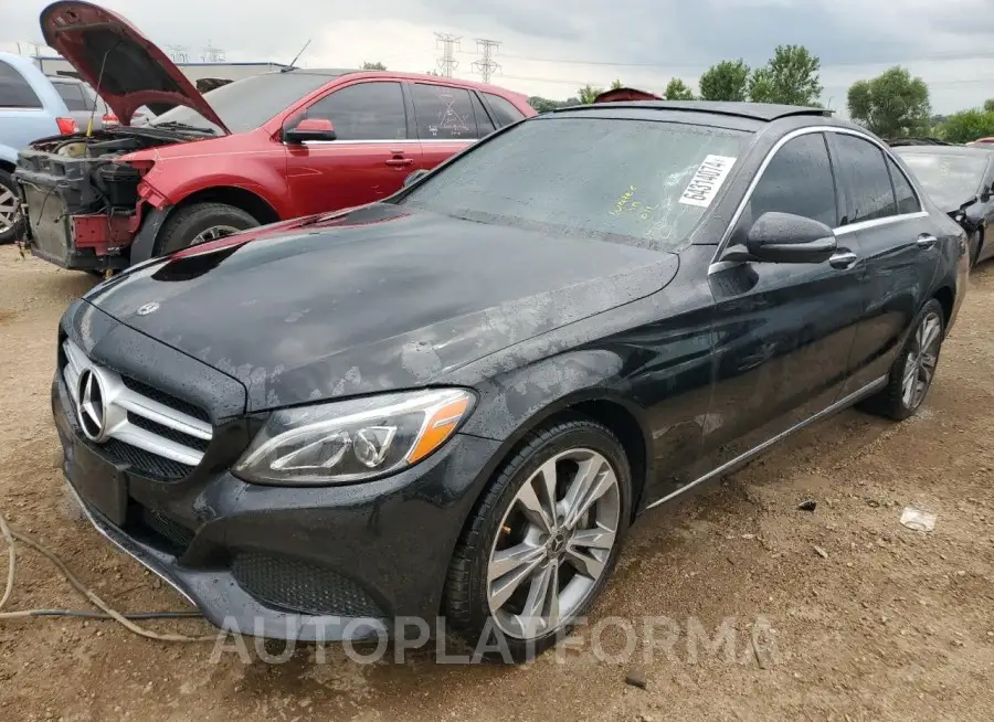 MERCEDES-BENZ C 300 4MAT 2018 vin 55SWF4KB3JU243821 from auto auction Copart