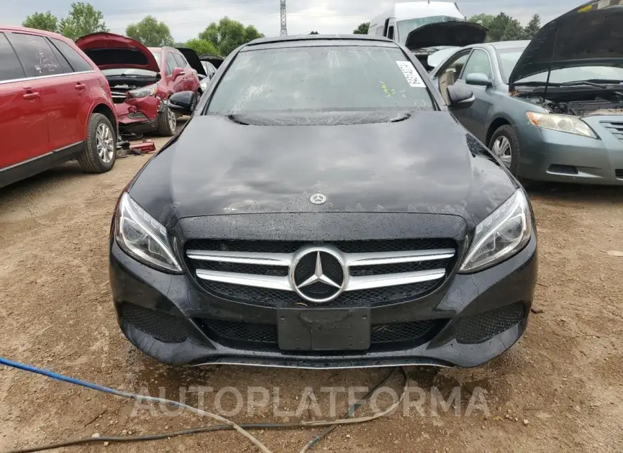 MERCEDES-BENZ C 300 4MAT 2018 vin 55SWF4KB3JU243821 from auto auction Copart