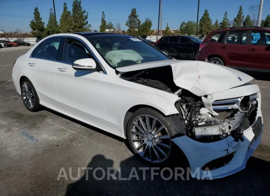 MERCEDES-BENZ C 300 4MAT 2016 vin 55SWF4KB5GU103634 from auto auction Copart