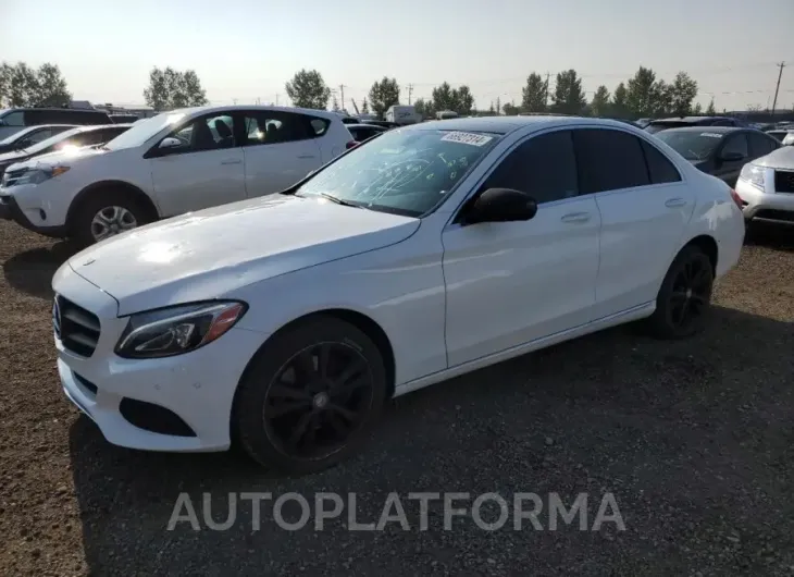 MERCEDES-BENZ C 300 4MAT 2015 vin 55SWF4KB6FU057214 from auto auction Copart