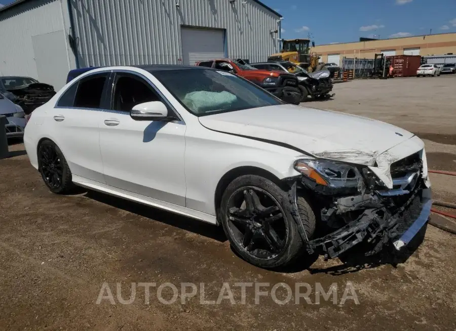 MERCEDES-BENZ C 300 4MAT 2017 vin 55SWF4KB6HU188551 from auto auction Copart