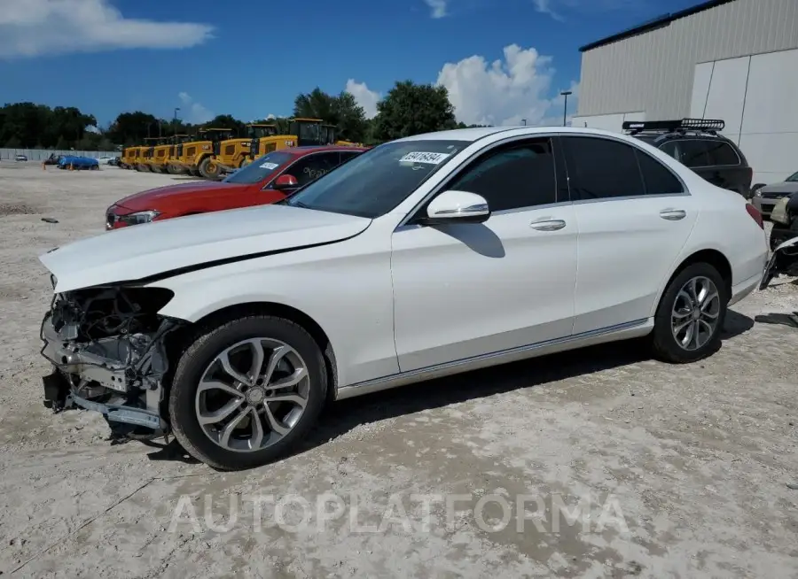 MERCEDES-BENZ C 300 4MAT 2015 vin 55SWF4KB9FU022215 from auto auction Copart