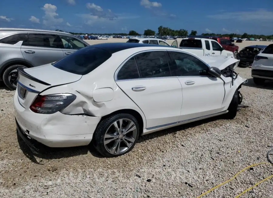 MERCEDES-BENZ C 300 4MAT 2015 vin 55SWF4KB9FU030587 from auto auction Copart