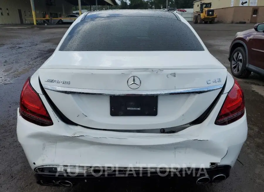 MERCEDES-BENZ C 43 AMG 2019 vin 55SWF6EB2KU318601 from auto auction Copart