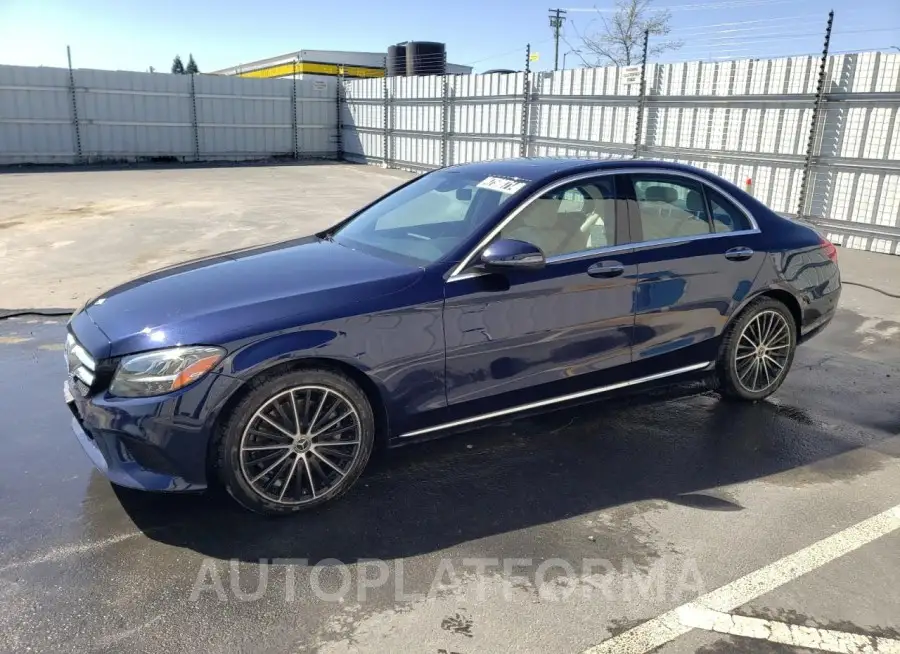 MERCEDES-BENZ C 300 2021 vin W1KWF8DB2MR610573 from auto auction Copart