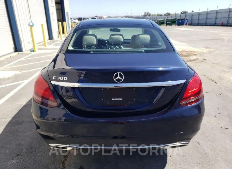 MERCEDES-BENZ C 300 2021 vin W1KWF8DB2MR610573 from auto auction Copart