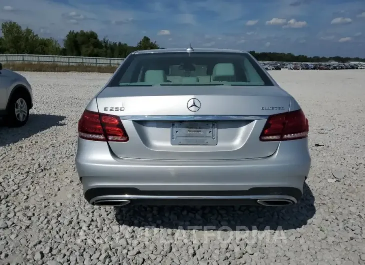 MERCEDES-BENZ E 250 BLUE 2015 vin WDDHF9HB6FB116298 from auto auction Copart