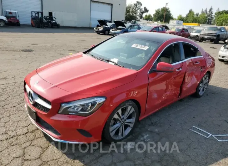 MERCEDES-BENZ CLA 250 4M 2018 vin WDDSJ4GB0JN596838 from auto auction Copart