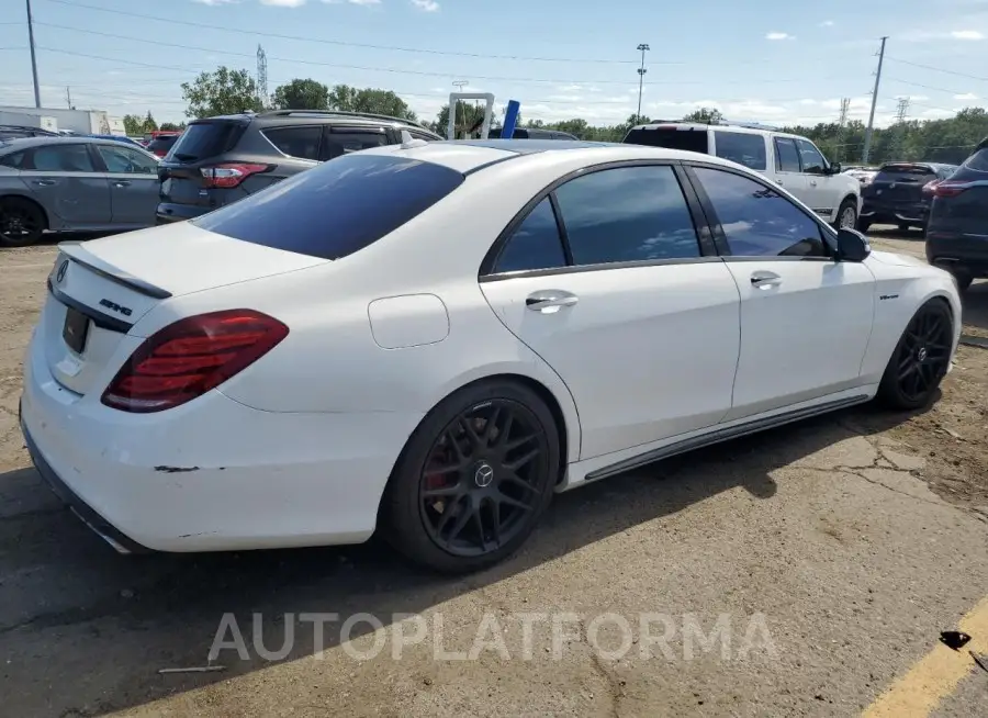 MERCEDES-BENZ S 63 AMG 2015 vin WDDUG7JBXFA201595 from auto auction Copart