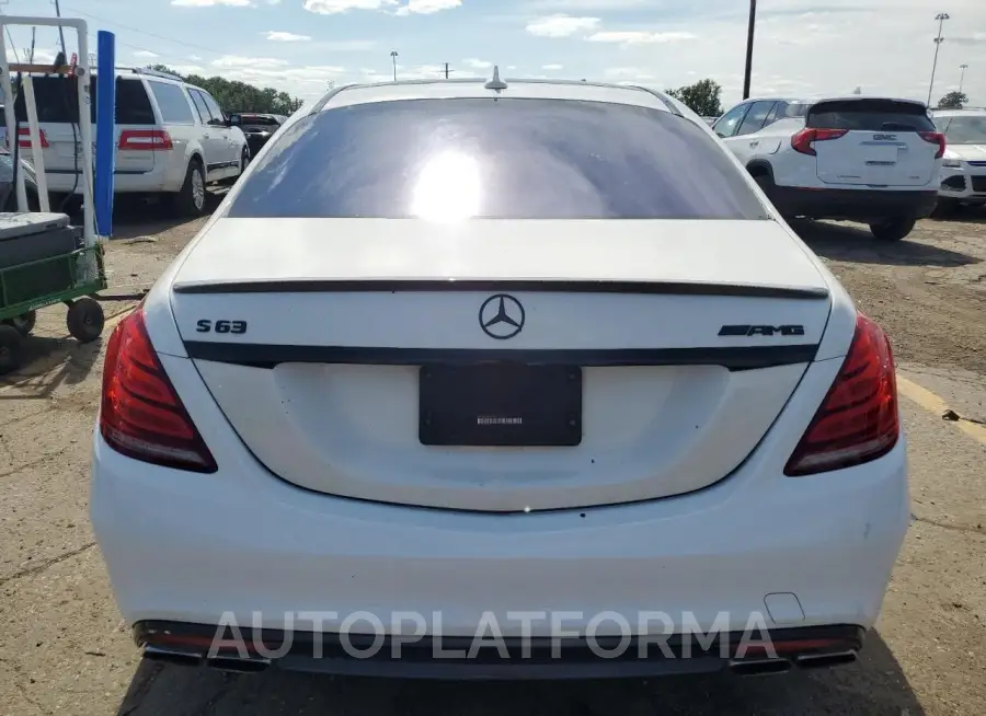 MERCEDES-BENZ S 63 AMG 2015 vin WDDUG7JBXFA201595 from auto auction Copart