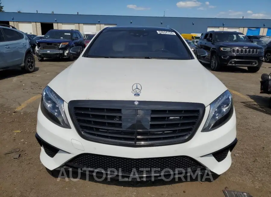 MERCEDES-BENZ S 63 AMG 2015 vin WDDUG7JBXFA201595 from auto auction Copart