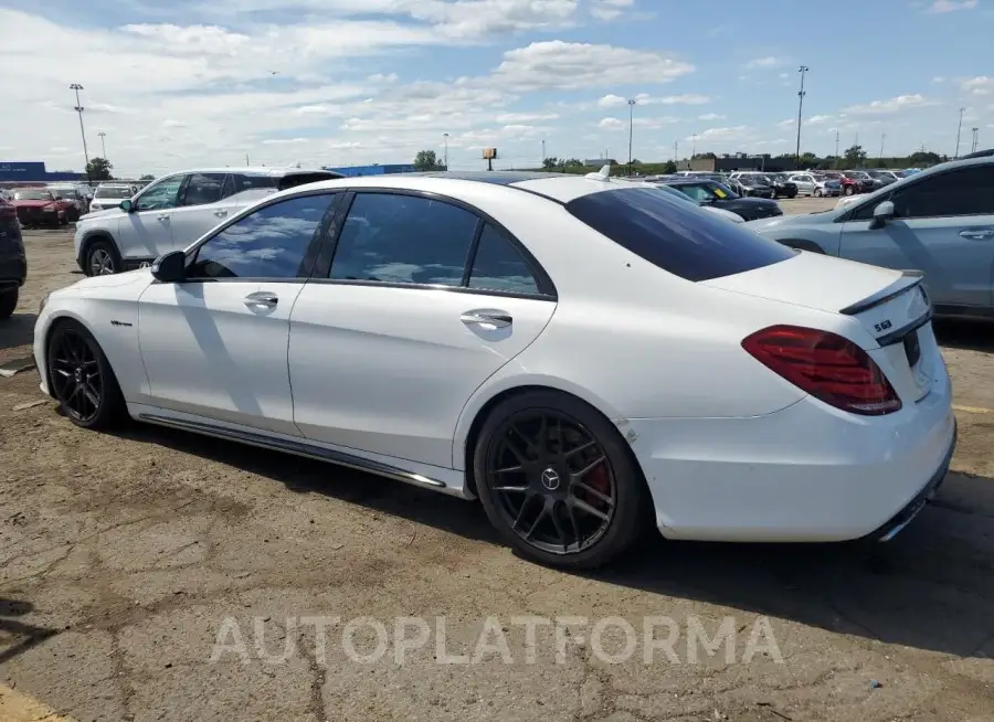 MERCEDES-BENZ S 63 AMG 2015 vin WDDUG7JBXFA201595 from auto auction Copart