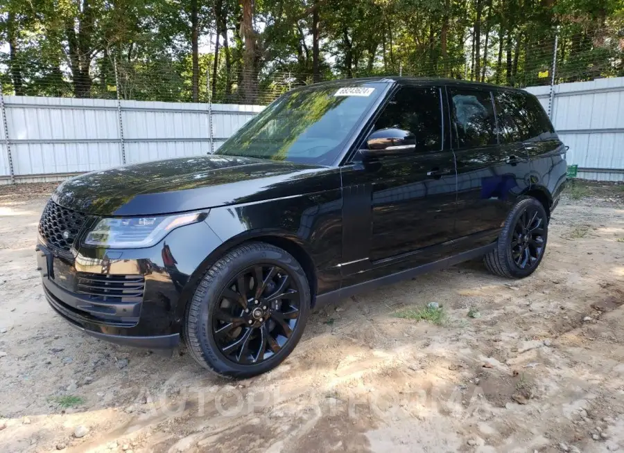 LAND ROVER RANGE ROVE 2019 vin SALGS2SV3KA557486 from auto auction Copart