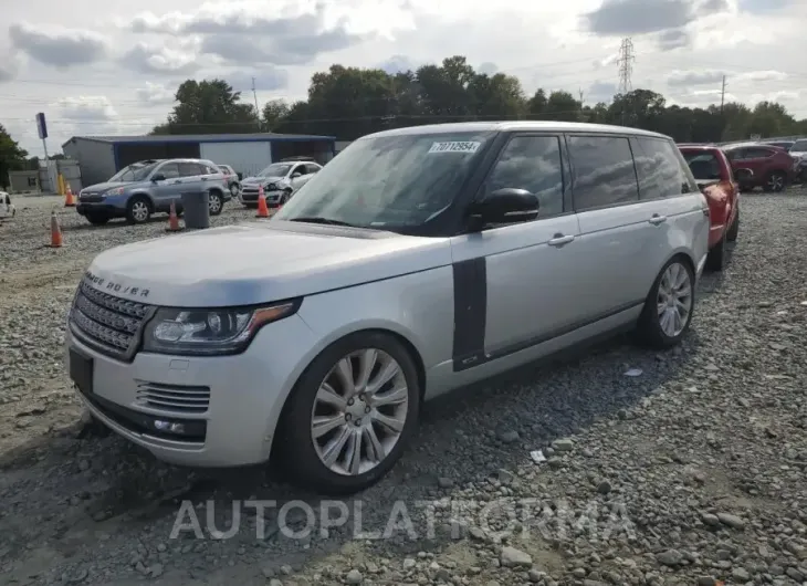 LAND ROVER RANGE ROVE 2015 vin SALGS3TF3FA234414 from auto auction Copart