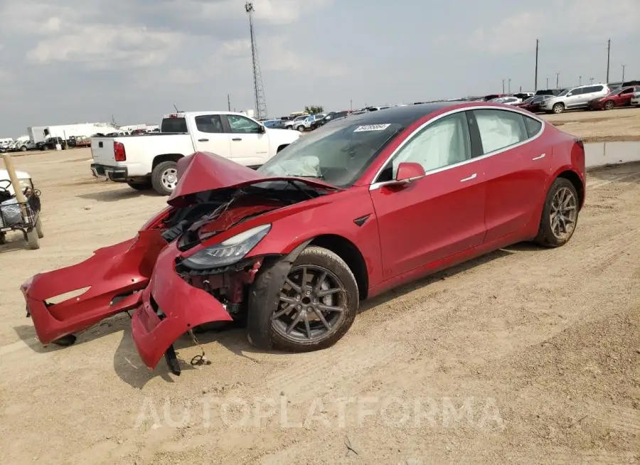 TESLA MODEL 3 2018 vin 5YJ3E1EA1JF007189 from auto auction Copart